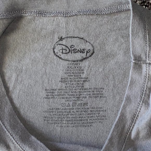 Disney Mickey Mouse 4 Faces Womens 2XL Gray Shirt - Picture 3 of 4